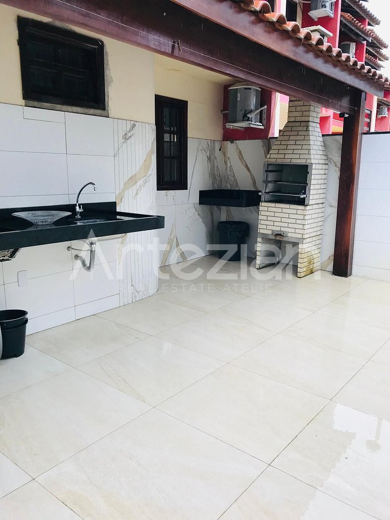 Apartamento em Coroa Vermelha, 3 Suítes até 10 pessoas