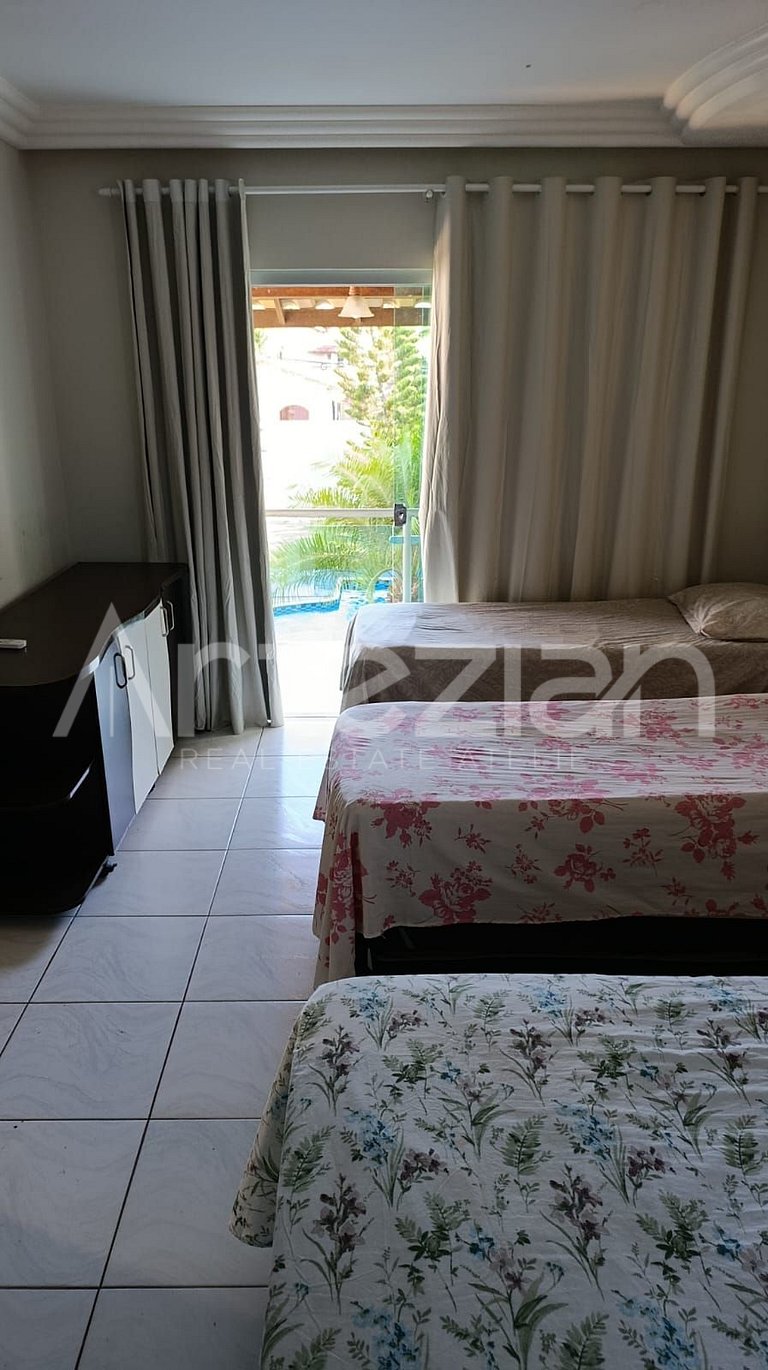 Casa em Porto Seguro, 6 Quartos, até 28 pessoas