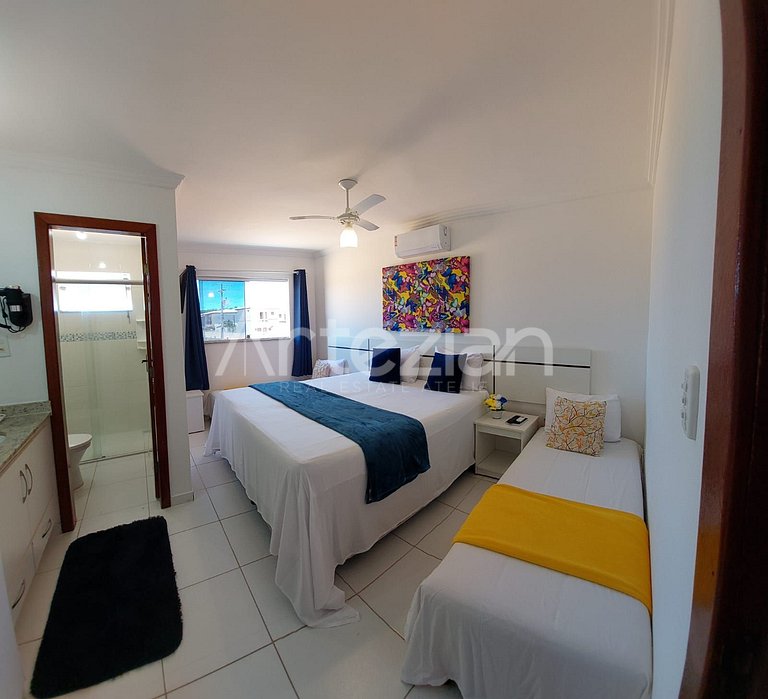 Apartamento em Porto Seguro 1 Suítes Até 5 Pessoas