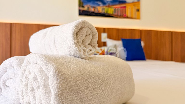 Kitnet em Porto Seguro, 1 Quarto até 5 Pessoas