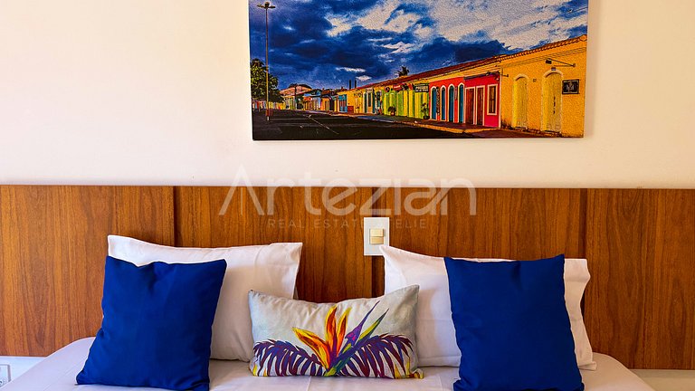 Kitnet em Porto Seguro, 1 Quarto até 5 Pessoas