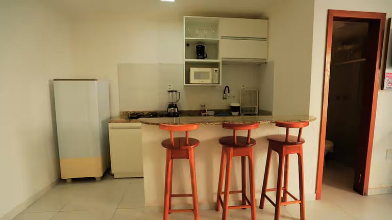 Studio para Família de Até 5 Pessoas em Taperapuan | #002