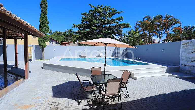Casa em Porto Seguro, 5 Quartos, Piscina e até 25 pessoas