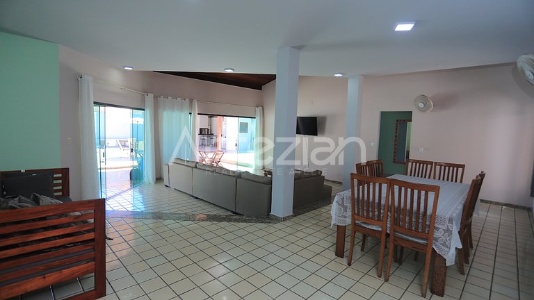 Casa em Porto Seguro, 5 Quartos, Piscina e até 25 pessoas
