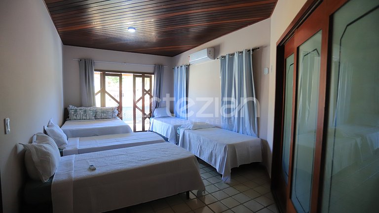 Casa em Porto Seguro, 5 Quartos, Piscina e até 25 pessoas
