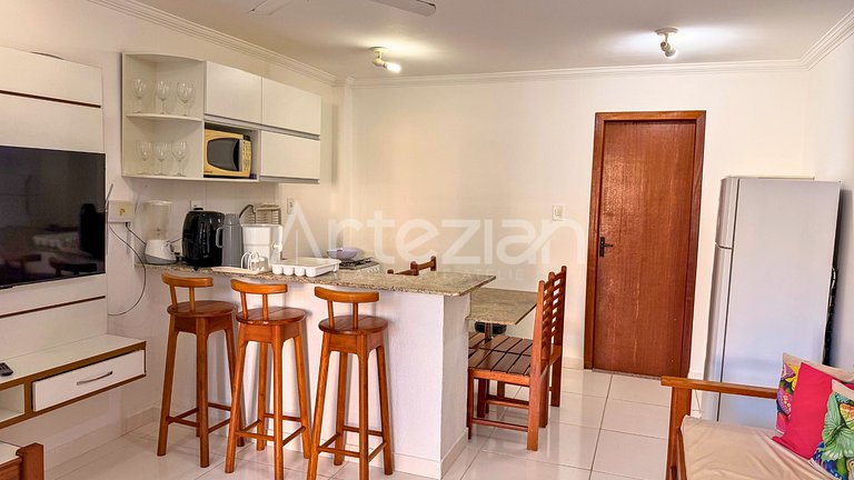 Apartamento para até 5 pessoas em Taperapuan #002