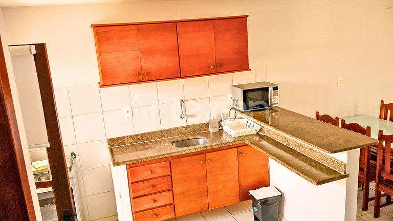 Apartamento 2 Suítes Até 8 pessoas em Taperapuan #003