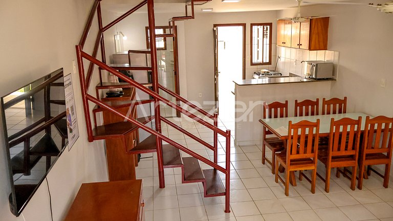 Apartamento 2 Suítes Até 8 pessoas em Taperapuan #003