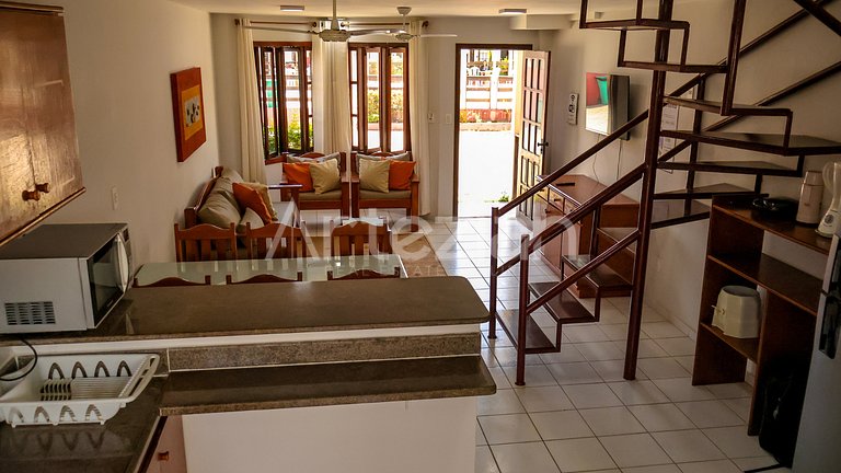 Apartamento em Porto Seguro 2 Suítes Família Até 8 Pessoas