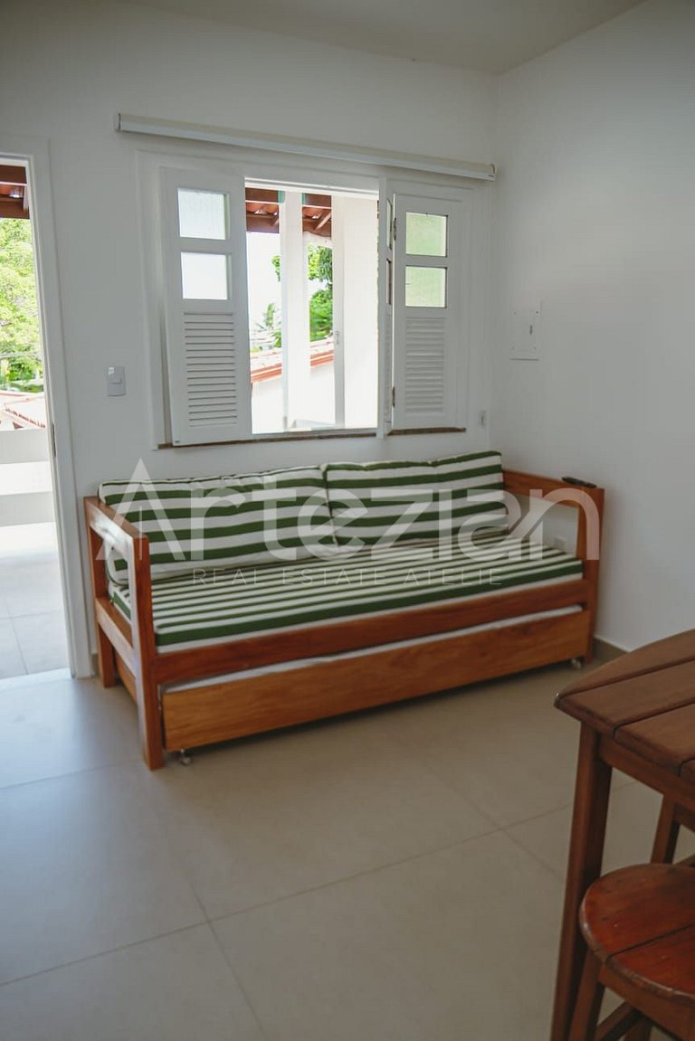 Apartamento em Porto Seguro, 2 Quarto até 8 Pessoas