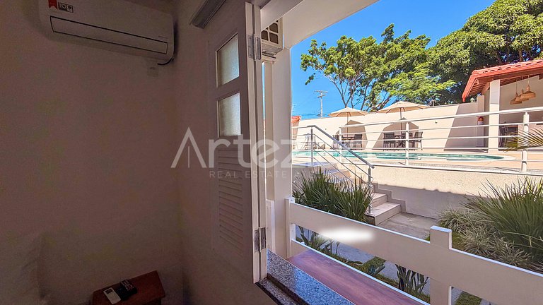 Kitnet em Porto Seguro, 1 Quarto até 3 Pessoas