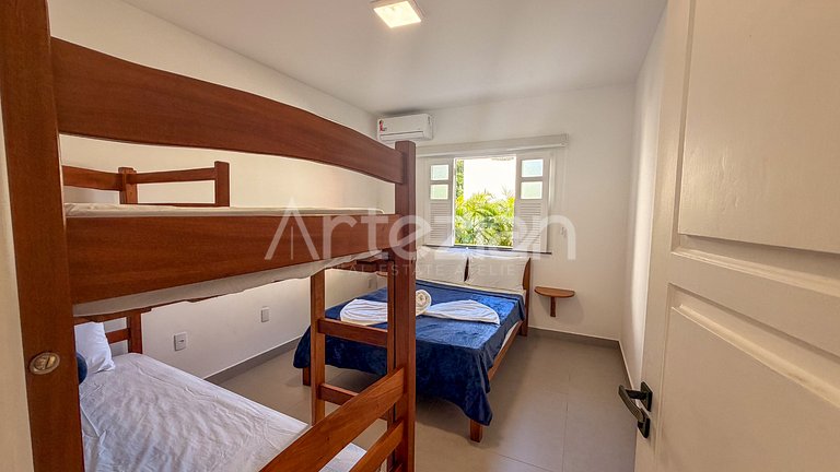 Kitnet em Porto Seguro, 1 Quarto até 3 Pessoas