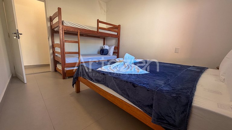 Kitnet em Porto Seguro, 1 Quarto até 3 Pessoas