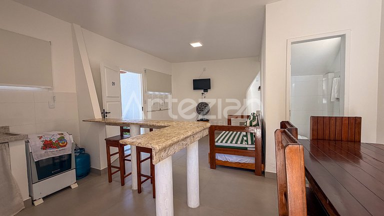 Apartamento em Porto Seguro, 2 Quarto até 8 Pessoas