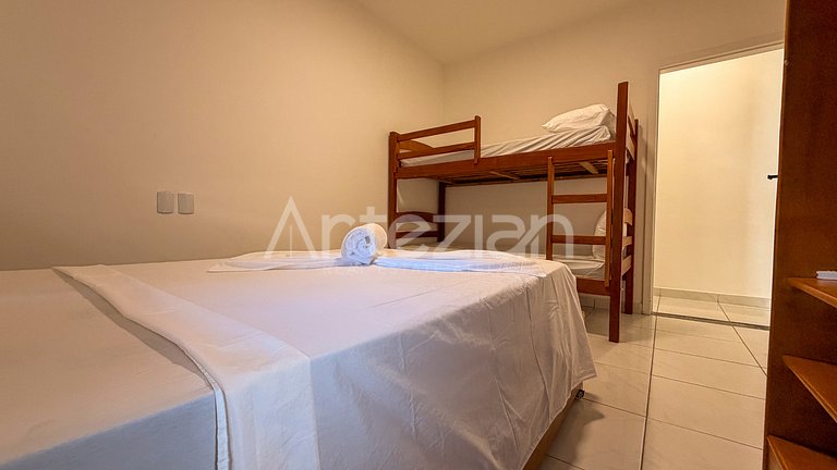 Kitnet em Porto Seguro, 1 Quarto até 3 Pessoas