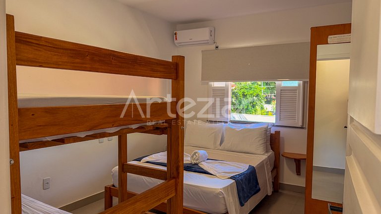 Kitnet em Porto Seguro, 1 Quarto até 3 Pessoas