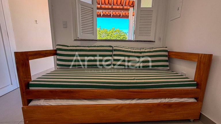Kitnet em Porto Seguro, 1 Quarto até 3 Pessoas