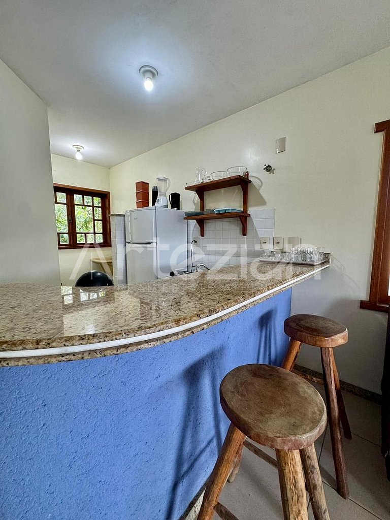 Apartamento de 1 Quarto na Praia do Mundaí