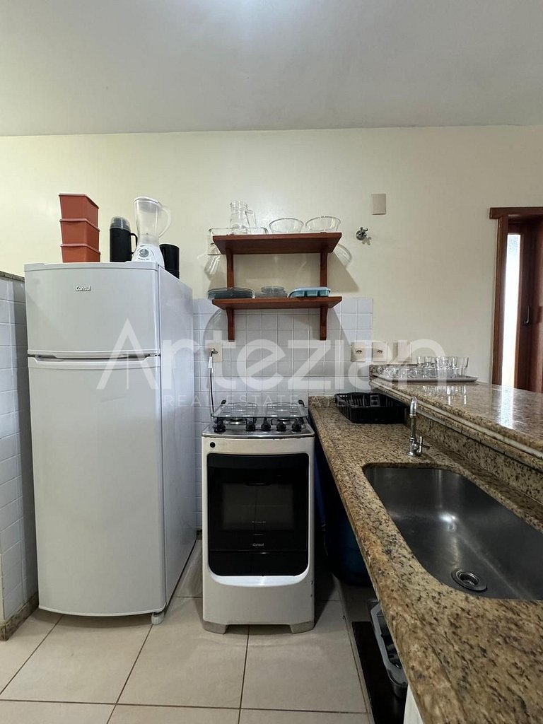 Apartamento de 1 Quarto na Praia do Mundaí