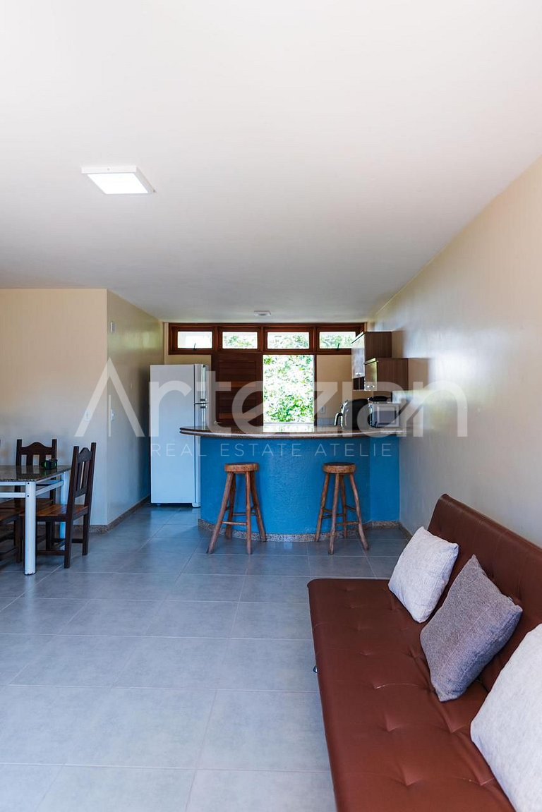 Apartamento de 2 Quarto na Praia do Mundaí