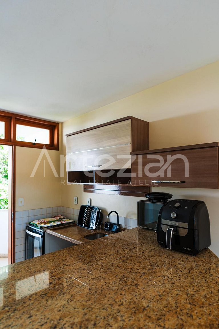 Apartamento de 1 Quarto na Praia do Mundaí